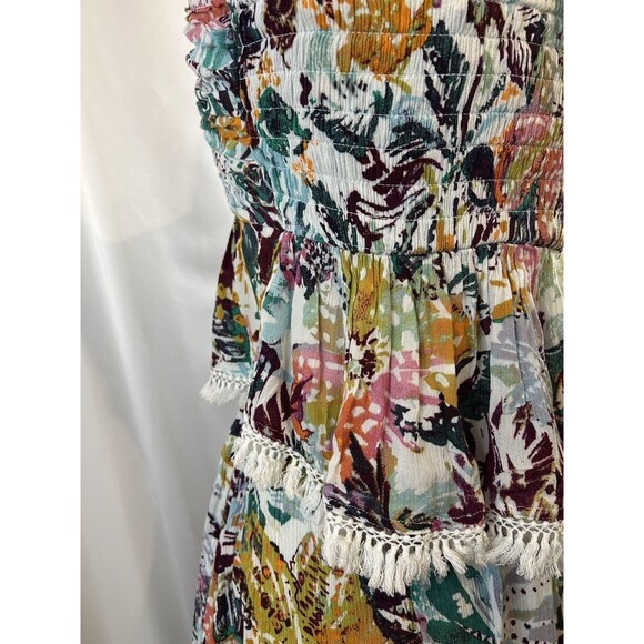 NWT Free People Ivory/Multi Colored Kahlo Printed Set Size XS - Picture 7 of 10